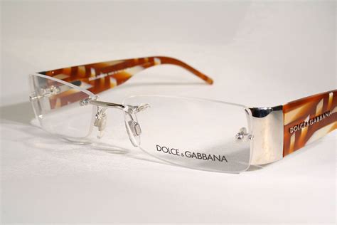 brillengestelle dolce gabbana|dolce and gabbana rimless glasses.